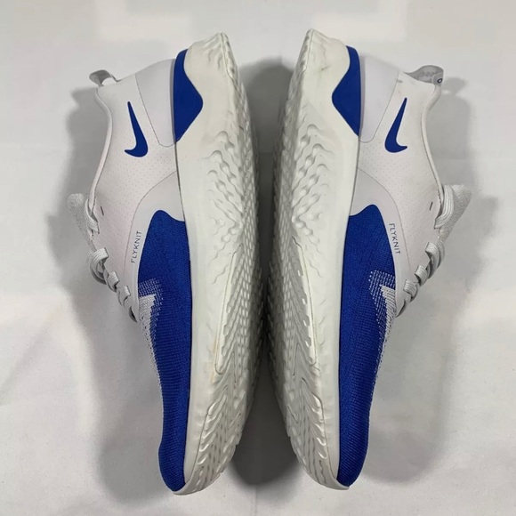 Nike Odyssey React 2 Flyknit Game Royal Running Shoes Sneakers Mens sz 10.5 & 12 - Picture 3 of 3